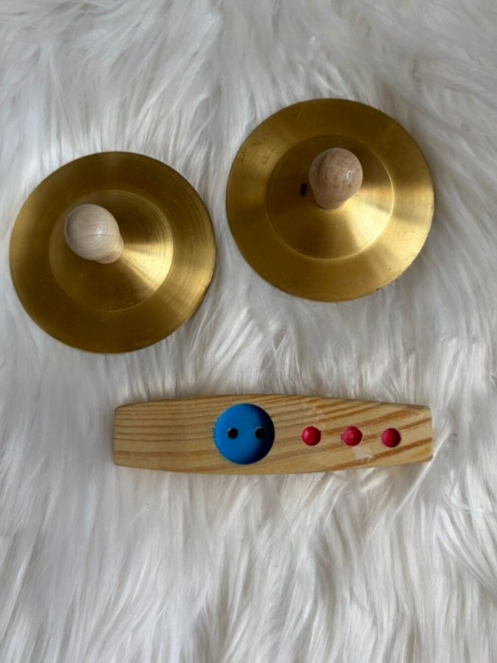 Melissa & Doug Cymbals and Small Wooden Kazoo